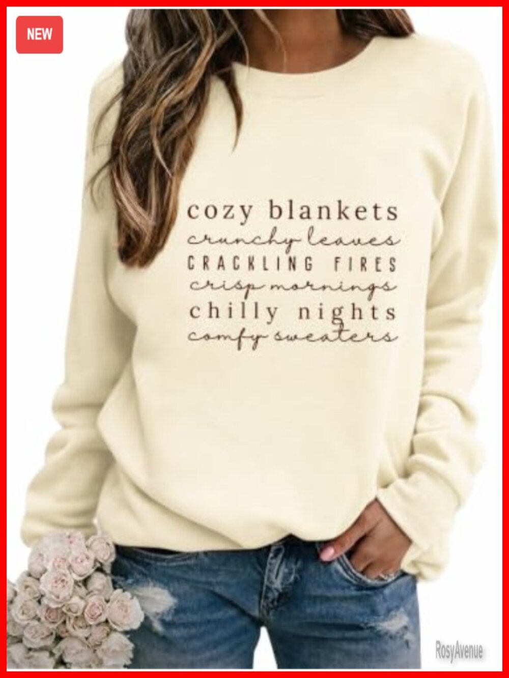 Women's Letter Print Thanksgiving Sweatshirt Cotton Blend Crewneck Pullover